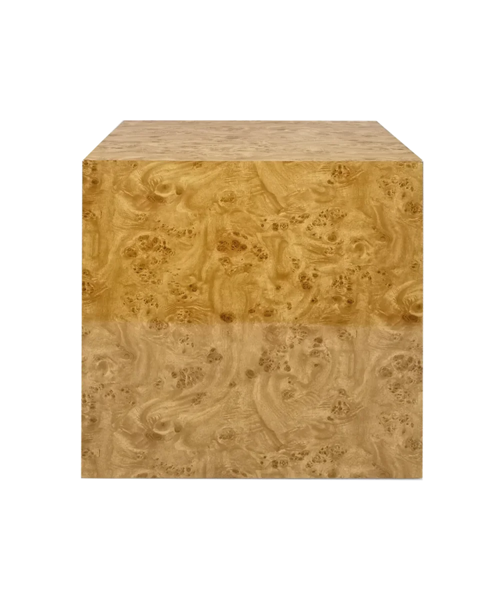 Atelier Sidebord Cubic - Burl Elm