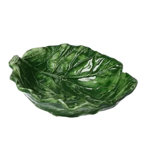 Serveringsskål kålblad