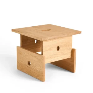 Wood Box Sidebord - Oiled Oak