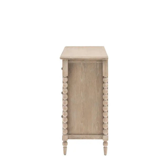 Artisan, kommode med 3 skuffer i kalkvasket eik - Image 7