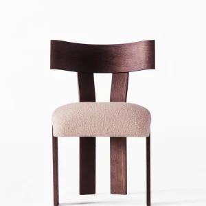 Alba Chair Beige Pink