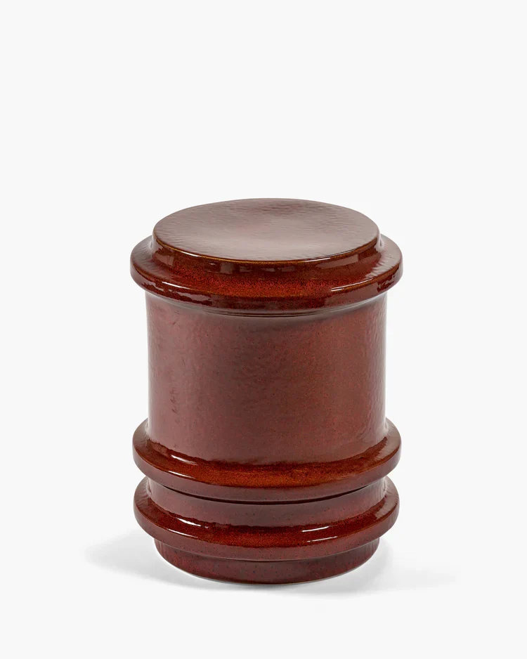 Geometrical Pawn 03 Sidebord - Dark Red - Image 2