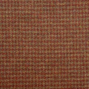 Harris Tweed, Burnt Umber, hundetannsmønstret ullstoff