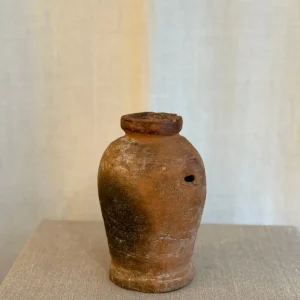 Liten Terrakotta Krukke