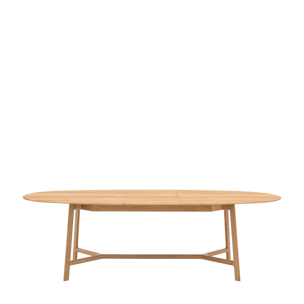 Madrid, ovalt uttrekkbart spisebord i heltre eik - Image 6