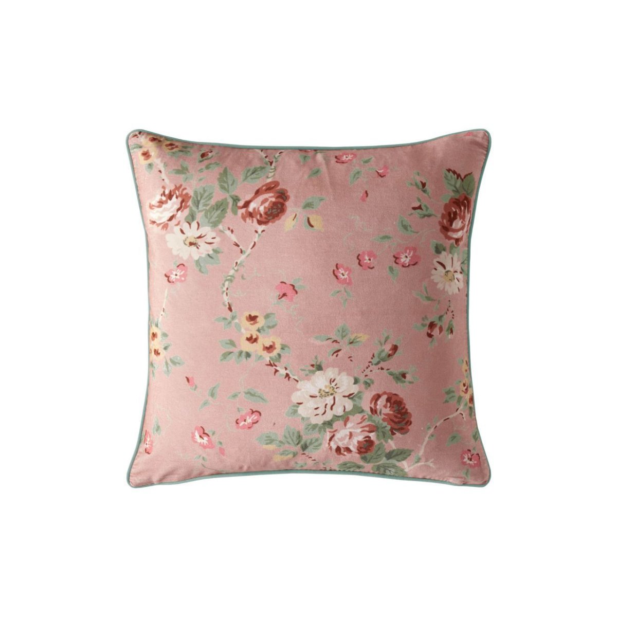 Mountney Garden, fløyelspute med roser i rosa fra Laura Ashley - Image 3