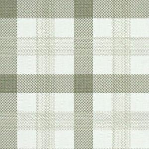 Scarborough, gardin/møbelstoff med ruter i greige/beige i bomull/lin