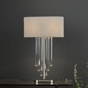 English Heritage Eltham, Art Deco bordlampe i  krystall