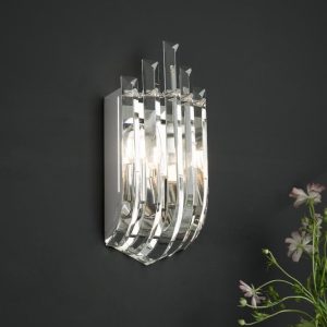 English Heritage Eltham, Art Deco vegglampe i  krystall