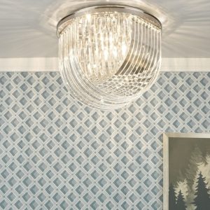 English Heritage Eltham, Art Deco taklampe i krystall
