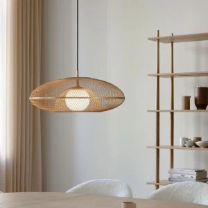 Faraday taklampe large Ø60 - børstet messing Lagersalg