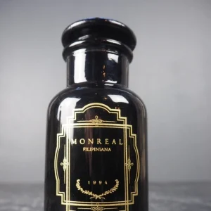 Fyrstikker i apotekerglass, Svart