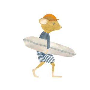 That's Mine Wallsticker Benja The Surfer