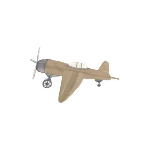 That's Mine Wallsticker Retro Airplane